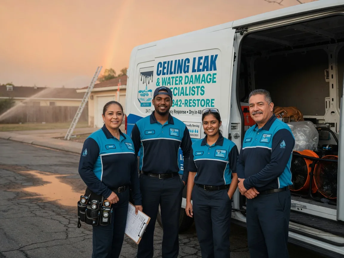 Ceiling Leak Cleanup company in Cumby, TX