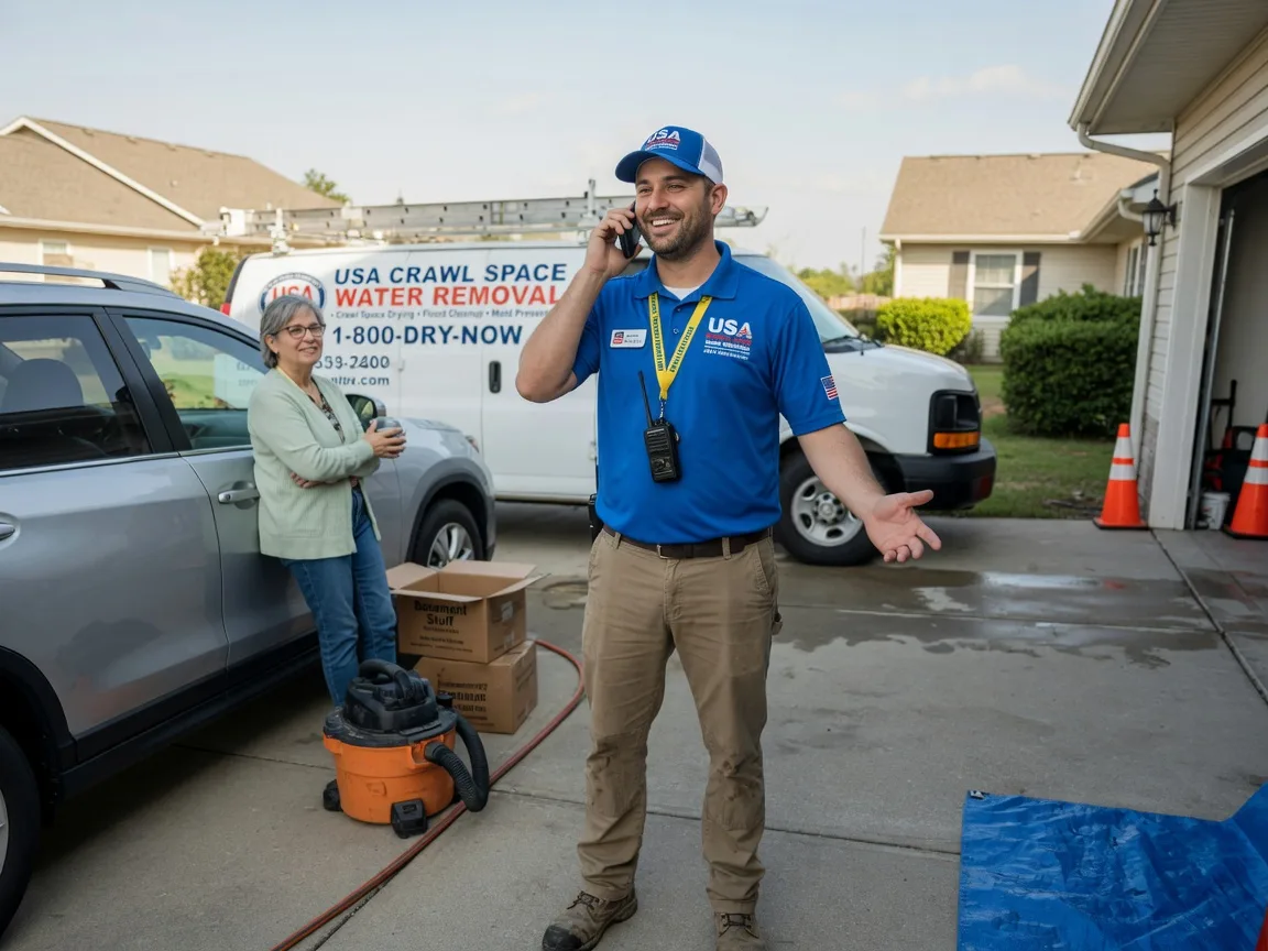 Crawl Space Water Removal Cumby, TX FAQs